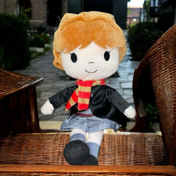 Harry Potter Plush Doll Hermione Granger Gryffindor Wizarding World Gift 15" - Picture 1 of 9